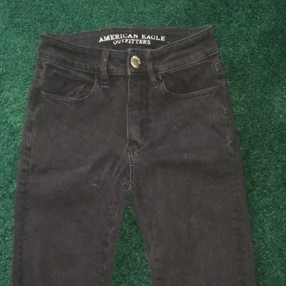 American Eagle super stretchy black jeans